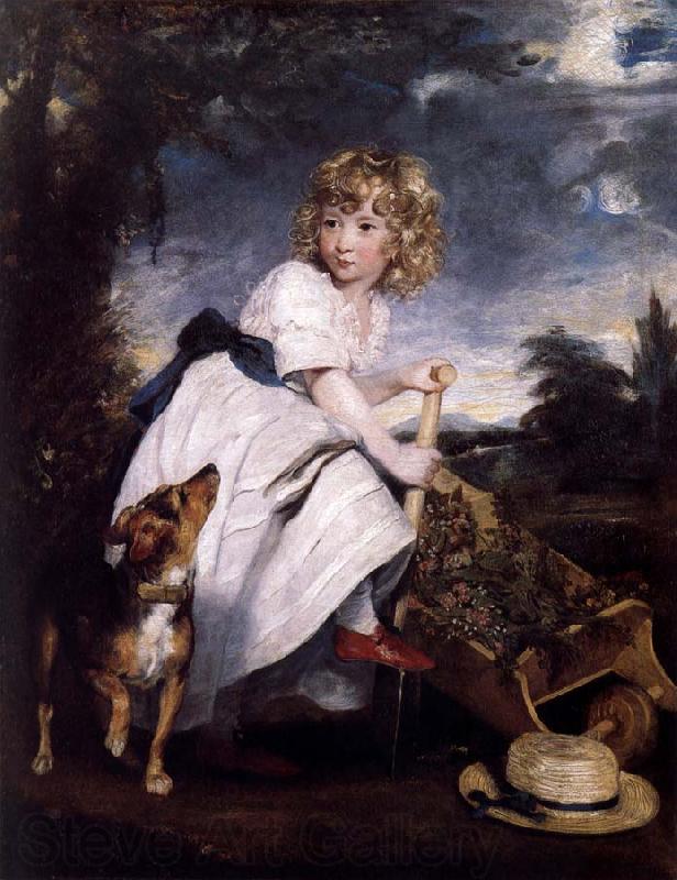 Sir Joshua Reynolds Master Henry Hoare as The Young Gardener France oil painting art